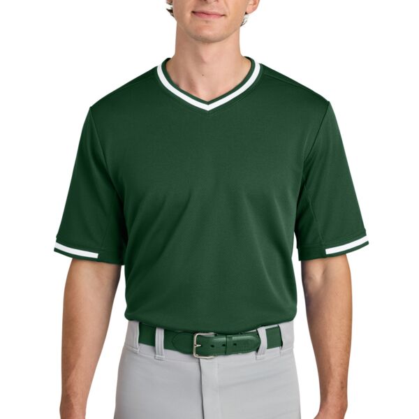 Tough Mesh V Neck Baseball Jersey Thumbnail