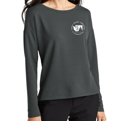 Women's Stretch Drop Shoulder Pullover (SCR) Thumbnail