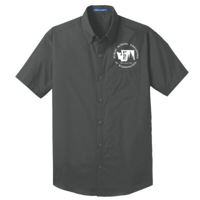 Short Sleeve Carefree Poplin Shirt (SCR) Thumbnail